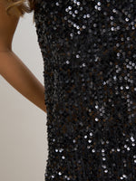 Stef Sequin Shift Dress