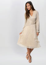 Stevie Metallic Dress