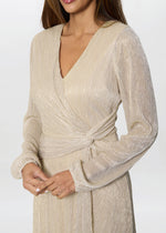 Stevie Metallic Dress