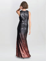 Tallulah Ombre Sequin Maxi Dress