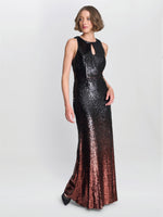 Tallulah Ombre Sequin Maxi Dress