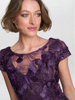 Abella Illusion Jewel Floral Dress