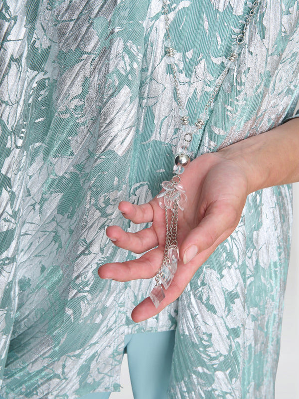 Mabel Three Piece Jacquard Trouser Suit