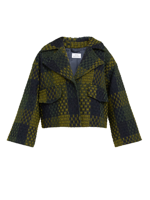 Vered Textured Check Jacket