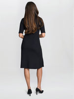 Vickie Button Detail Knit Dress