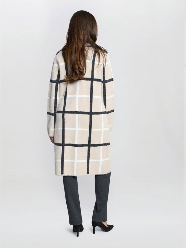 Winslet Checked Coat