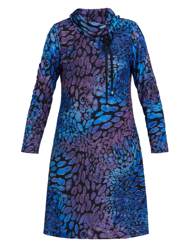 Aileen Abstract Print Dress