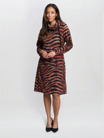 Aisling Animal Print Dress