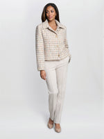 Ami Textured Tweed Jacket
