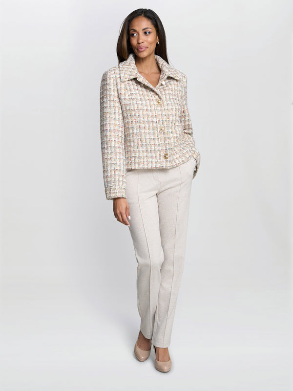 Ami Textured Tweed Jacket