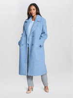 Angel Textured Longline Coat