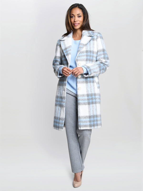 Anika Check Coat