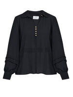 Antoinette Black Blouse