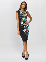 Wilhelmina Floral Print Dress
