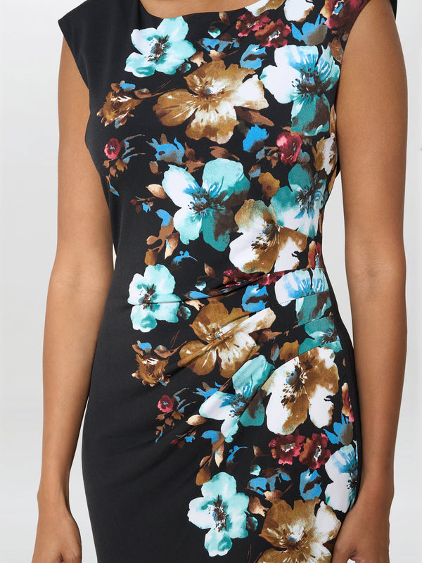 Wilhelmina Floral Print Dress