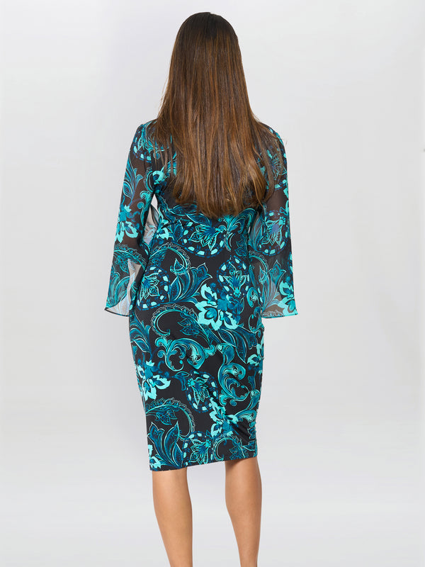 Zelda Draped Jersey Dress