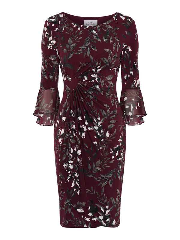 Kristin Floral Sheath Dress