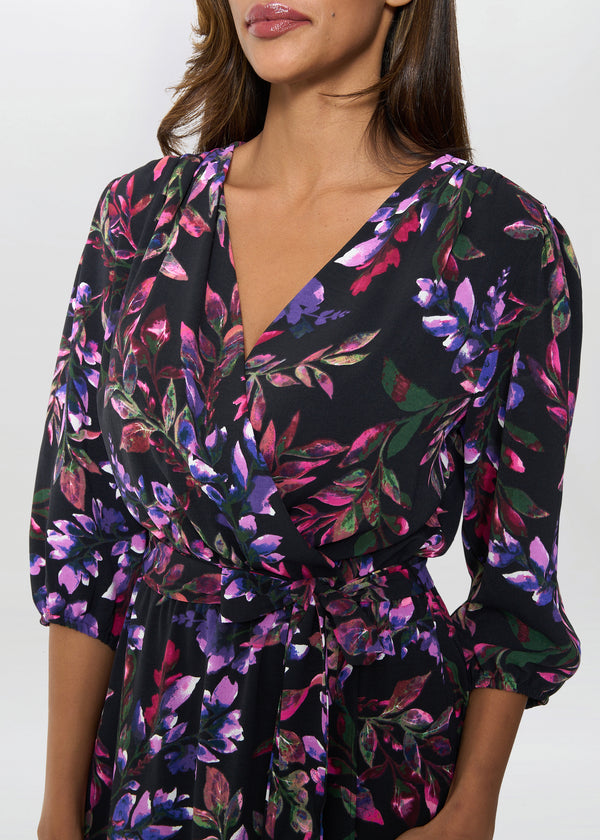Aga Floral Print Dress