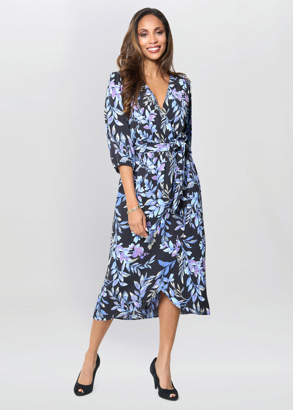 Alexis Floral Print Midi Dress