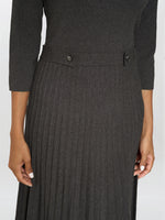 Annabella Pleated Midi Dress