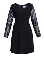 Angie Black Cocktail Dress