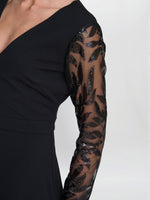 Angie Black Cocktail Dress