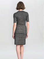 Antonella Button Detail Knit Dress