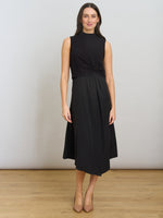 Ashlee Black Midi Dress