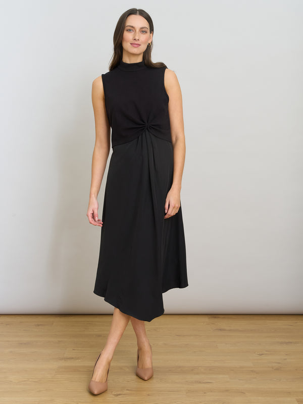 Ashlee Black Midi Dress