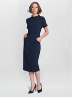 Anita Structured Sheath Dress