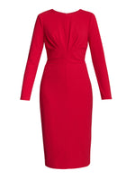 Belle Long Sleeve Midi Dress