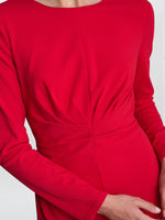 Belle Long Sleeve Midi Dress