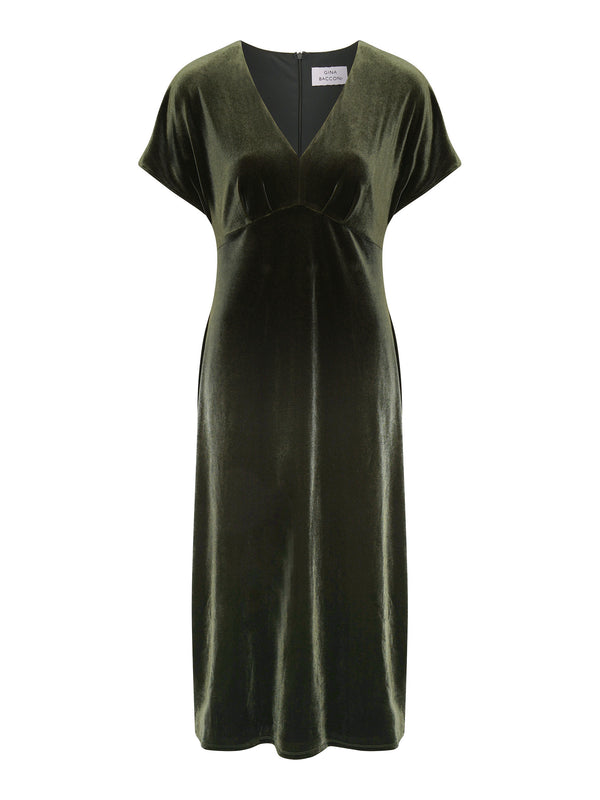 Bev Velvet Midi Dress