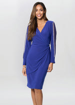 Ceri Jersey Dress With Diamante Detail