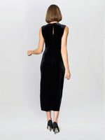 Claudine Velvet Midi Dress