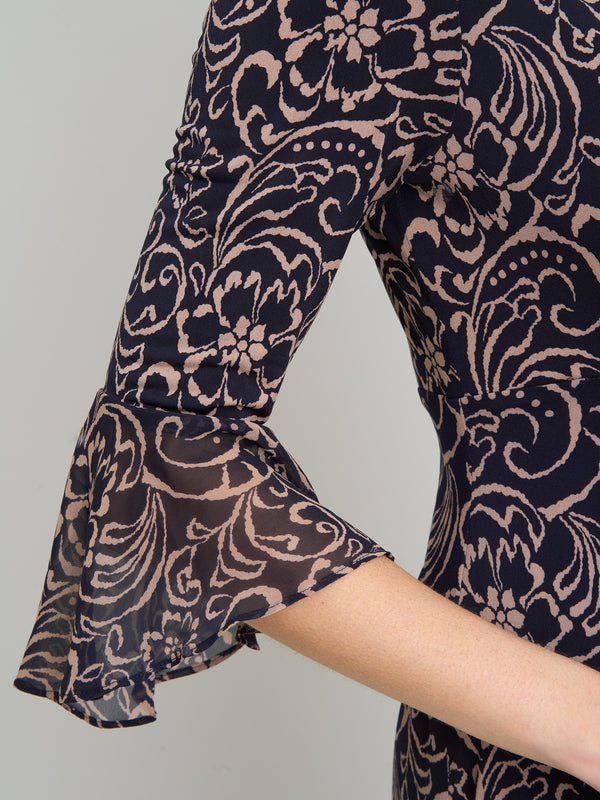 Nikita Printed Sheath Dress