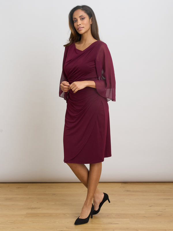 Jo Draped Jersey Dress