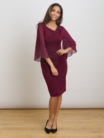 Jo Draped Jersey Dress