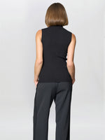 Neve Sleeveless Ribbed Jumper