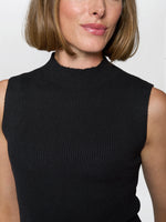 Neve Sleeveless Ribbed Jumper