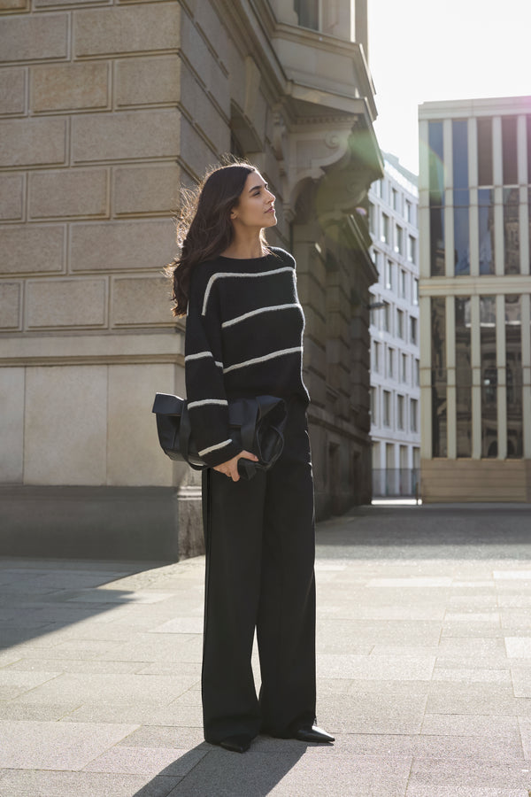 Brax Maine Black Trouser