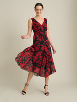 Janey Floral Midi Dress