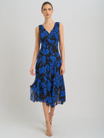 Janey Floral Midi Dress