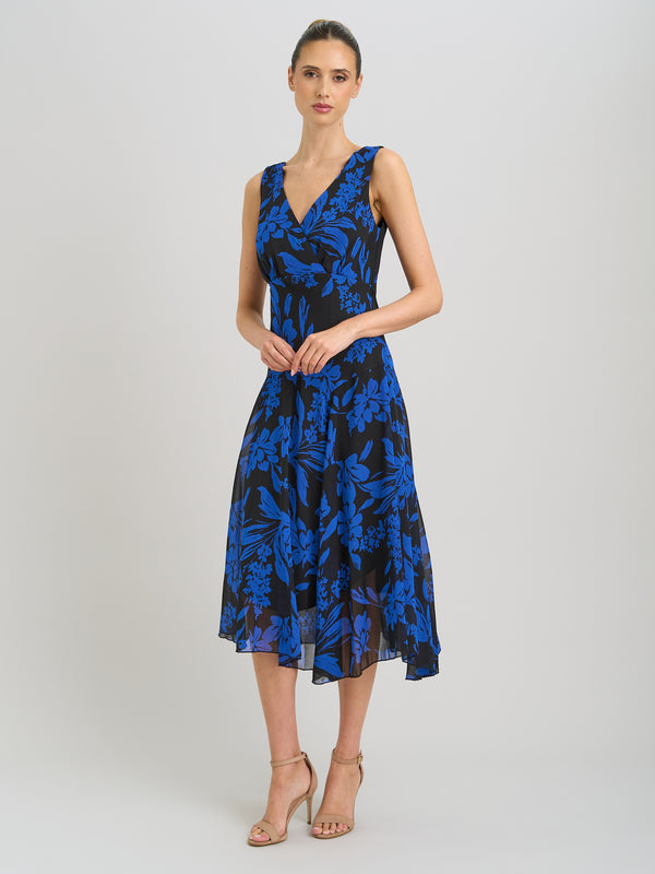 Janey Floral Midi Dress