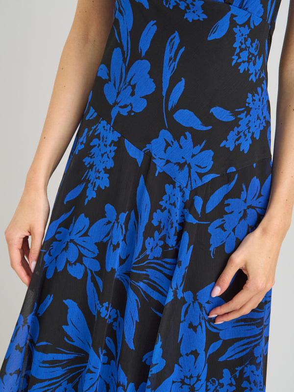 Janey Floral Midi Dress