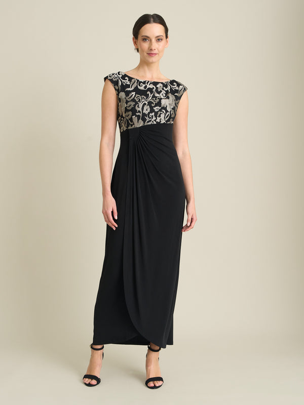 Jelena Draped Maxi Dress