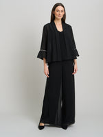 Jessa Sheer Sleeve Jacket