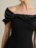 Robin Off Shoulder Draped Maxi Dress
