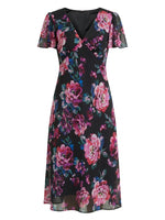 Rosabelle Floral Print Midi Dress