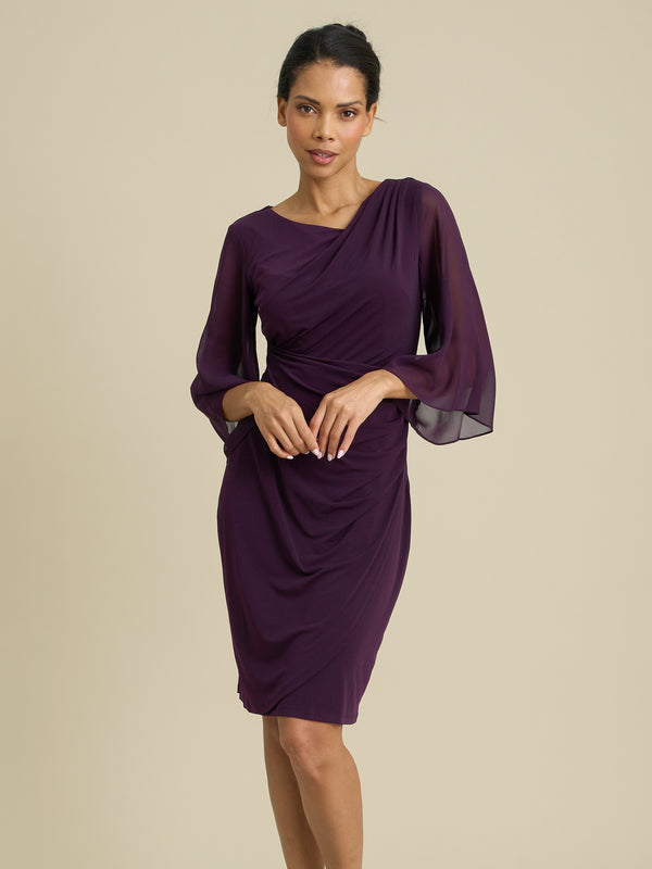 Jo Draped Jersey Dress